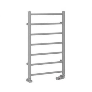 Eastbrook Tuscan Round 800 x 500 Matt Grey Towel Rail