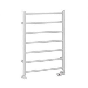 Eastbrook Tuscan Round 800 x 600 Gloss White Towel Rail