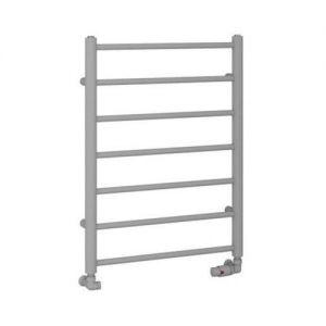 Eastbrook Tuscan Round 800 x 600 Matt Grey Towel Rail