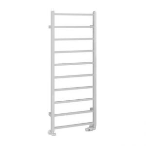 Eastbrook Tuscan Square 1200 x 500 Gloss White Towel Rail