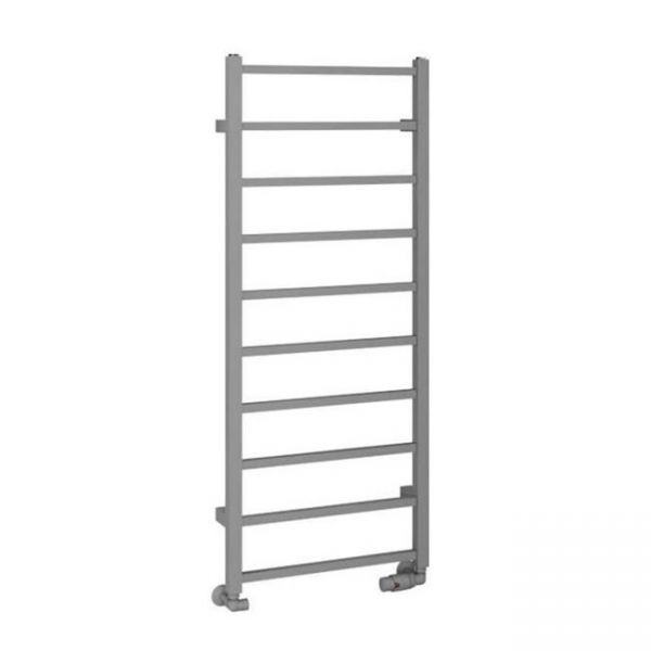 Eastbrook Tuscan Square 1200 x 500 Matt Grey Towel Rail