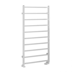 Eastbrook Tuscan Square 1200 x 600 Gloss White Towel Rail