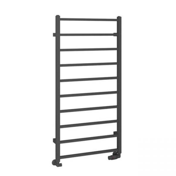 Eastbrook Tuscan Square 1200 x 600 Matt Anthracite Towel Rail