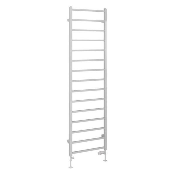 Eastbrook Tuscan Square 1800 x 500 Gloss White Towel Rail