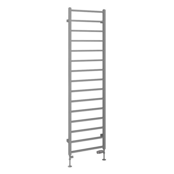 Eastbrook Tuscan Square 1800 x 500 Matt Grey Towel Rail