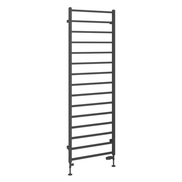 Eastbrook Tuscan Square 1800 x 600 Matt Anthracite Towel Rail