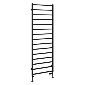Eastbrook Tuscan Square 1800 x 600 Matt Black Towel Rail