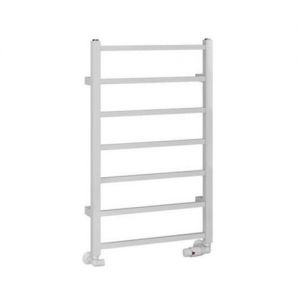 Eastbrook Tuscan Square 800 x 500 Gloss White Towel Rail