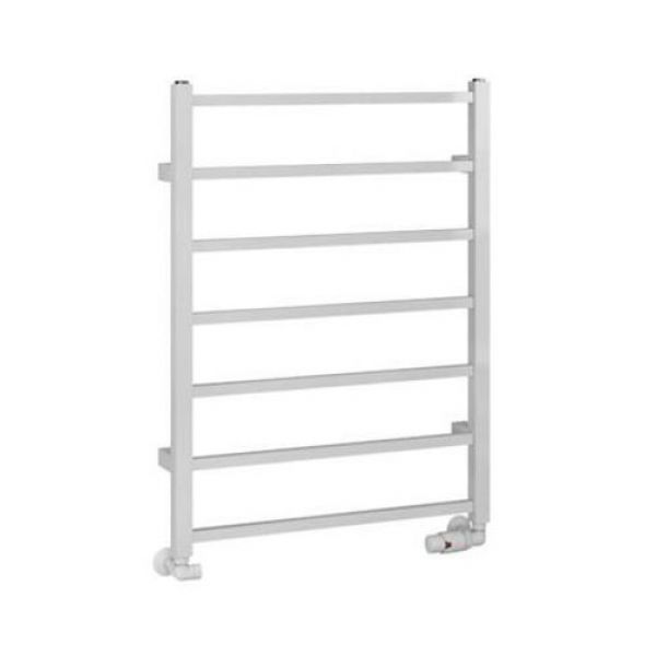 Eastbrook Tuscan Square 800 x 600 Gloss White Towel Rail