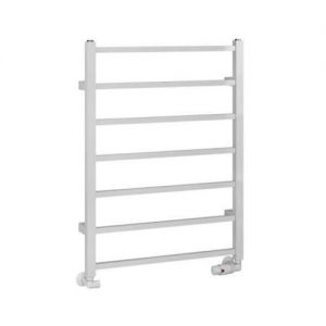 Eastbrook Tuscan Square 800 x 600 Gloss White Towel Rail