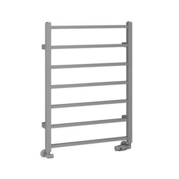 Eastbrook Tuscan Square 800 x 600 Matt Grey Towel Rail