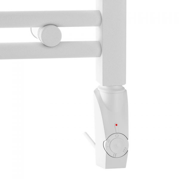 Eastbrook Type D Matt White Thermostatic Electric Element 300 Watts with Boost