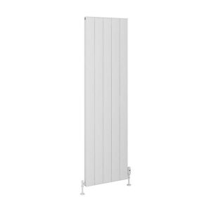 Eastbrook Vesima 1800 x 503 Matt White Aluminium Designer Radiator