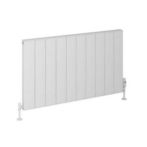 Eastbrook Vesima 600 x 1003 Matt White Aluminium Designer Radiator