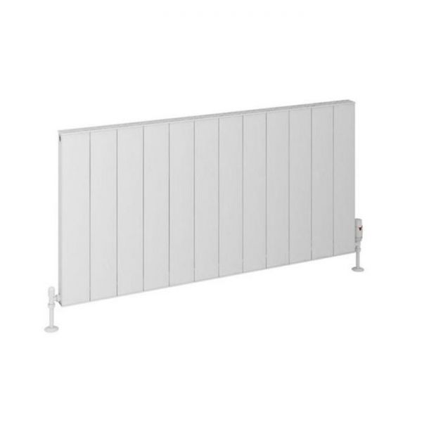 Eastbrook Vesima 600 x 1203 Matt White Aluminium Designer Radiator