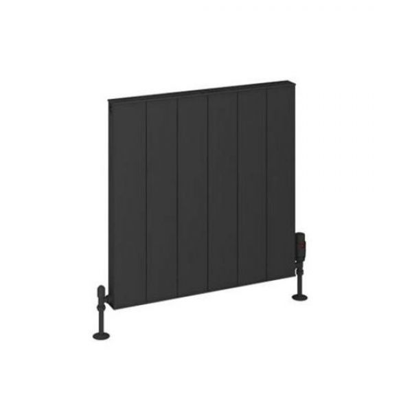 Eastbrook Vesima 600 x 603 Matt Anthracite Aluminium Designer Radiator