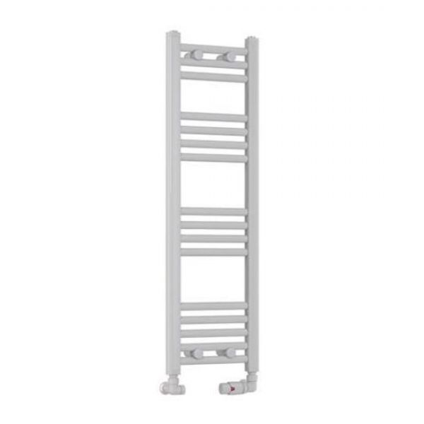 Eastbrook Wendover 1000 x 300 Straight White Gloss Towel Rail