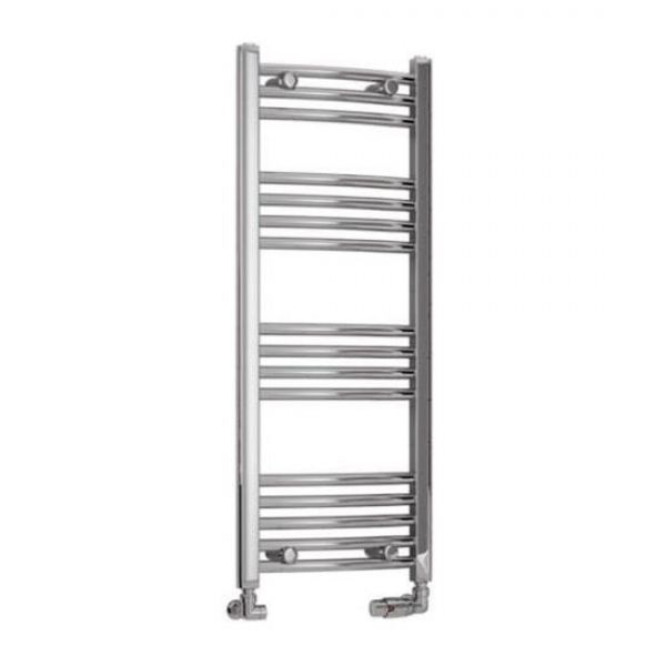 Eastbrook Wendover 1000 x 400 Curved Chrome Towel Rail