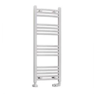 Eastbrook Wendover 1000 x 400 Curved White Towel Rail