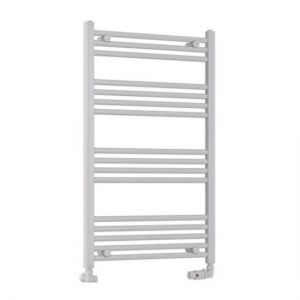 Eastbrook Wendover 1000 x 600 Straight White Gloss Towel Rail