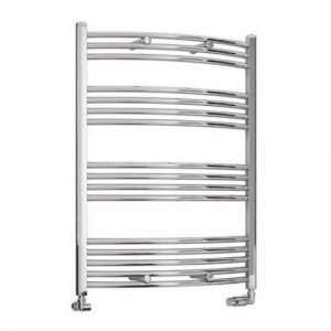 Eastbrook Wendover 1000 x 750 Curved Chrome Towel Rail