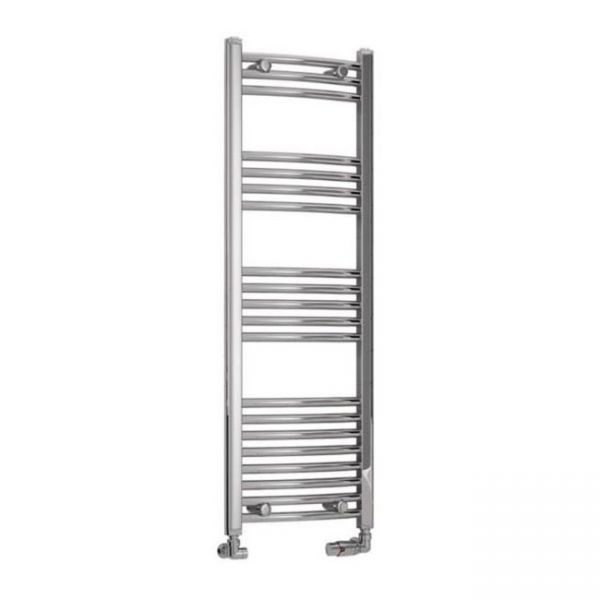 Eastbrook Wendover 1200 x 400 Curved Chrome Towel Rail
