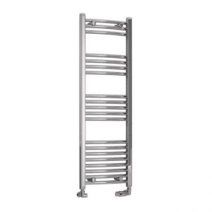 Eastbrook Wendover 1200 x 400 Curved Chrome Towel Rail