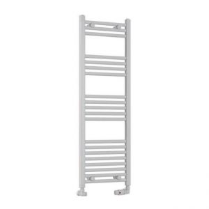 Eastbrook Wendover 1200 x 400 Straight White Gloss Towel Rail