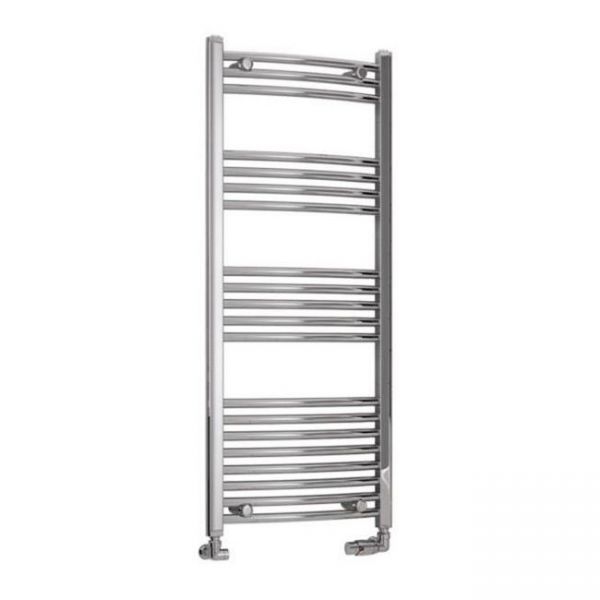 Eastbrook Wendover 1200 x 500 Curved Chrome Towel Rail