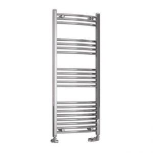 Eastbrook Wendover 1200 x 500 Curved Chrome Towel Rail