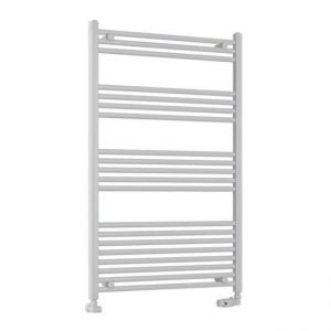 Eastbrook Wendover 1200 x 750 Straight White Gloss Towel Rail