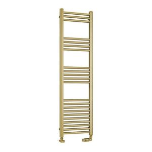 Eastbrook Wendover 1400 x 400 Straight Brushed Brass Towel Rail