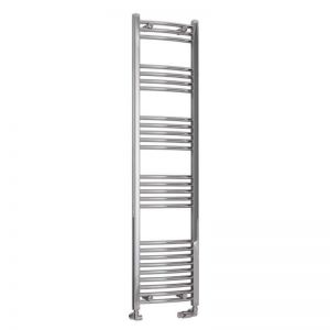 Eastbrook Wendover 1600 x 400 Curved Chrome Towel Rail