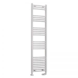 Eastbrook Wendover 1600 x 400 Curved White Towel Rail
