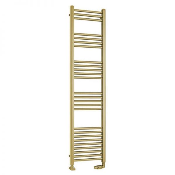 Eastbrook Wendover 1600 x 400 Straight Brushed Brass Towel Rail
