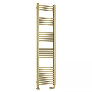 Eastbrook Wendover 1600 x 400 Straight Brushed Brass Towel Rail