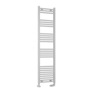 Eastbrook Wendover 1600 x 400 Straight White Gloss Towel Rail