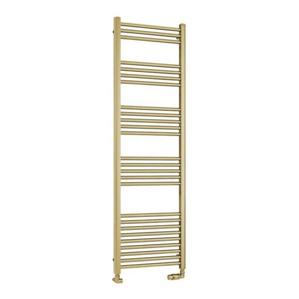 Eastbrook Wendover 1600 x 500 Straight Brushed Brass Towel Rail