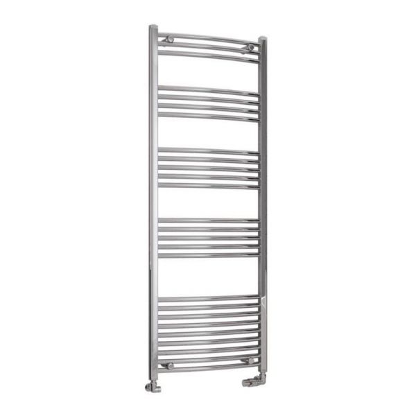 Eastbrook Wendover 1600 x 600 Curved Chrome Towel Rail