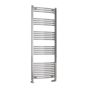 Eastbrook Wendover 1600 x 600 Curved Chrome Towel Rail