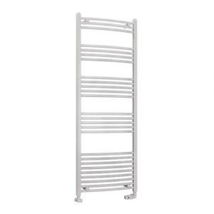 Eastbrook Wendover 1600 x 600 Curved White Towel Rail