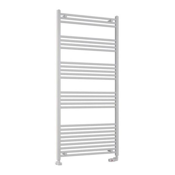 Eastbrook Wendover 1600 x 750 Straight White Gloss Towel Rail