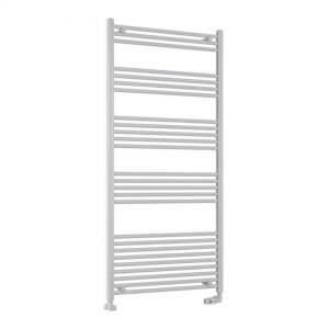 Eastbrook Wendover 1600 x 750 Straight White Gloss Towel Rail