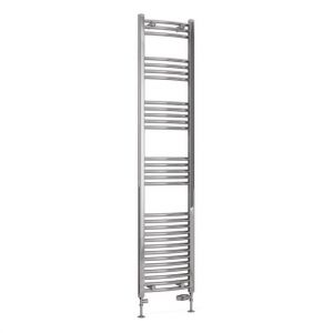 Eastbrook Wendover 1800 x 400 Curved Chrome Towel Rail