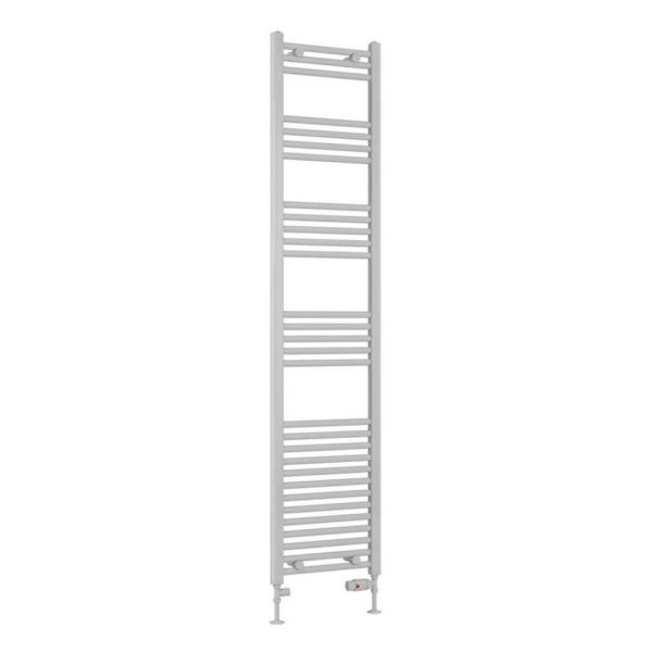 Eastbrook Wendover 1800 x 400 Straight White Gloss Towel Rail