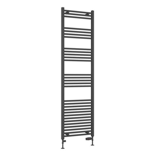 Eastbrook Wendover 1800 x 500 Straight Anthracite Towel Rail