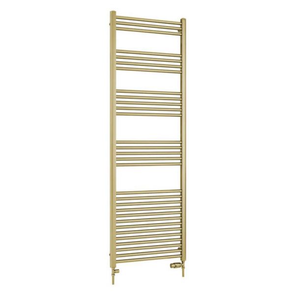 Eastbrook Wendover 1800 x 600 Straight Brushed Brass Towel Rail