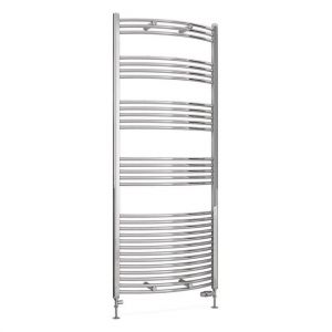 Eastbrook Wendover 1800 x 750 Curved Chrome Towel Rail