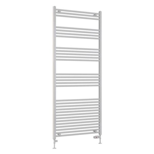 Eastbrook Wendover 1800 x 750 Straight White Gloss Towel Rail