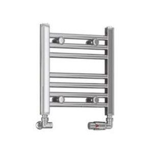 Eastbrook Wendover 360 x 400 Straight Chrome Towel Rail